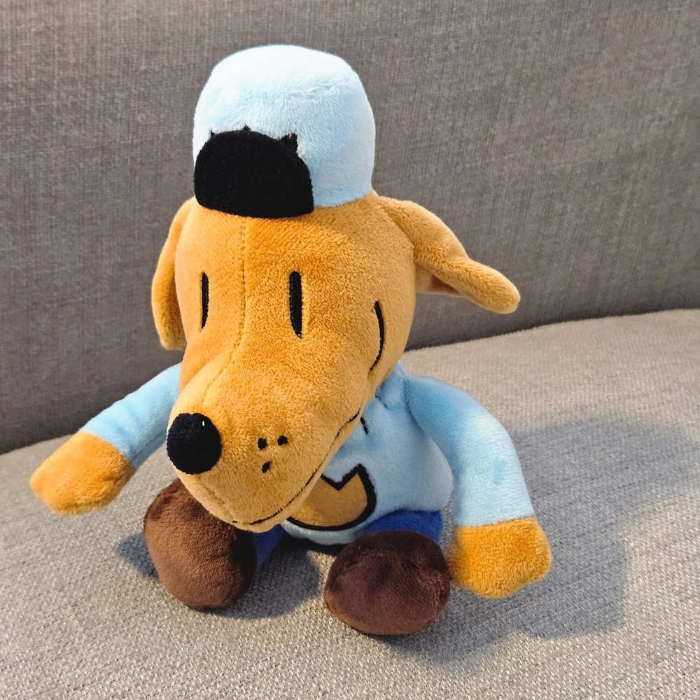 Dog Man Doll 9" Plush Dav Pilkey Soft Stuffed Animal Dogman Movie Character 1810